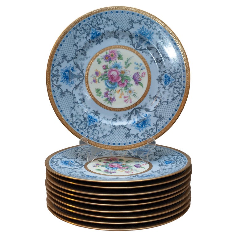 Blue antique clearance dishes